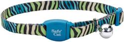 COASTAL Safe Cat Breakaway Cat Collar w/Magnet Zebra